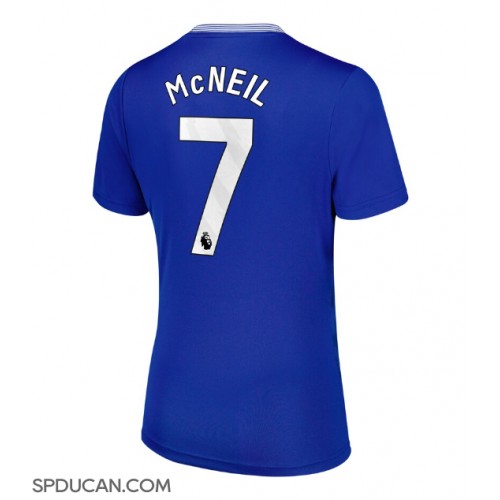 Zenski Nogometni Dres Everton Dwight McNeil #7 Domaci 2024-25 Kratak Rukav